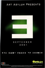 Eminem Art Asylum 3 Promo Flyer Vintage Print 2001 Promo Poster Ad Original Y2K picture