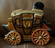 VINTAGE 1969 EZRA BROOKS OVERLAND EXPRESS STAGECOACH DECANTER picture
