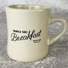 Magnolia Table Breakfast Served Daily Mug - 16 fl oz, Cream Colored picture