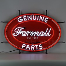 IH Neon Sign International Harvestor Farmall 1923 Farm tractor barn wall lamp picture