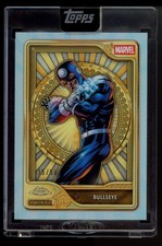 2026 Topps Mint Marvel #78 - Bullseye - Encased Gold Foil /50 picture