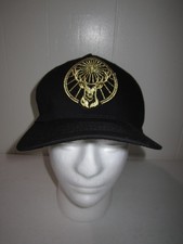 Official Jagermeister Black Gold SnapBack Adjustable Baseball Cap Hat Brand New picture