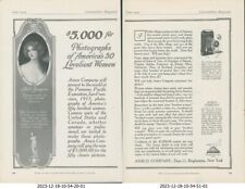 1914 Ansco PPIE 1915 Call For Photos 50 Loveliest Women Vtg Print Ad CO6 picture