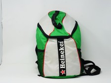 Heineken Green White Backpack Beer Cooler Bag Collectible Breweriana picture