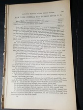 1878 original train report New York Central & Hudson River Railroad NYC Buffalo  picture