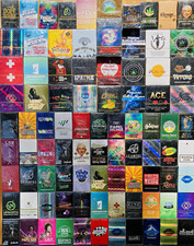 20x PACKS Assorted VERY RARE Rolling Papers Assorted Variety Pack picture