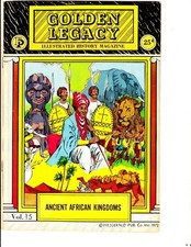 Golden Legacy 15 (1972): Ancient African Kingdoms:FREE to combine:Very Good/Fine picture