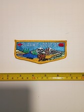 Elauwit Lodge 37 OA Flap Order of The Arrow Boy Scout of America Name Changed picture