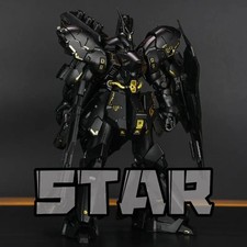 RG 1/144 Sazabi Black Gold Model Kit Mecha Assembly Toy w/ Decals Parts picture