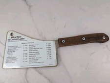 1968 Steak and Ale Restaurants Cleaver Menu Bill of Fare for Lords & Ladies picture