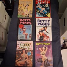 THE BETTY PAGES #1-6 COMPLETE SET Bill Ward Bunny Yeager Irving Klaw 1990 + picture