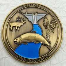 Discover Orofino Idaho Challenge Coin picture