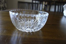 Slightly Used 5.5 inches Cut Glass Crystal Bowl picture