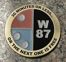 W-87 Dominoes Pizza Challenge Coin NNSA DOE KCNSC Pantex Sandia NMO picture