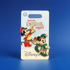 2024 Disney Parks Making Christmas Magical Mickey & Minnie Mouse Set -NEW picture
