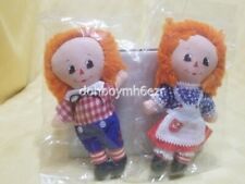 Vintage Knickerbocker Hallmark Raggedy Ann & Andy rag doll in original pkg lot picture