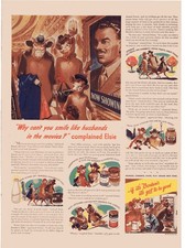 1944 Borden’s Elsie the Cow Elmer Beulah WWII Food Fight For Freedom Ad picture