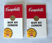 Lot of 2 Vintage 1989 Campbell's Soup Recipe Box Cookbooks 60 pages -Advertising picture
