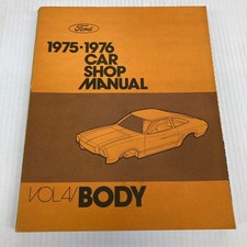 Ford 1975-76 Car Shop Manual Vol 4 Body FoMoCo 1975 picture