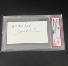 Robert Bob Kahn Autograph Signed Business Card PSA/DNA Inventor of The Internet picture