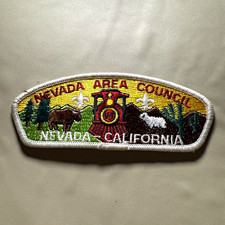 Nevada Area Council Boy Scouts Council Shoulder Strip Patch - Single Unit picture