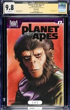 Planet of the Apes #1 Custom Sketch Variant (Marvel, 2023) Cornelius CGC 9.8 🔥 picture