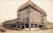 J73/ Marshfield Oregon RPPC Postcard c1930s Chandler Hotel 360 picture