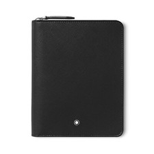 Montblanc Sartorial Leather 5 Pen Pencil Case Bag Pouch Sleeve Holder Zipper picture
