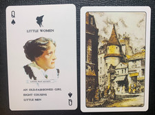 Swap Playing Card AUTHORS LOUISA MAY ALCOTT Little Women picture