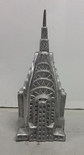 Chrysler building figurine, NYC, 16” x 7” x 7” Metal Unique picture