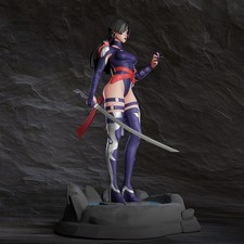 Psylocke Resin Sculpture Statue Model Kit Marvel X-men Unpainted/Unassembled picture
