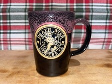 ULTRA RARE Death Wish Coffee Mug 2015 Valentine Deneen Pottery UNNUMBERED picture