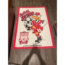Vintage 90s Liverpool FC Anfield Arnie Mascot Retro YNWA Soccer Twin Bedding picture