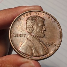 3 inch Giant  Lincoln Cent Penny Replica 1943 picture