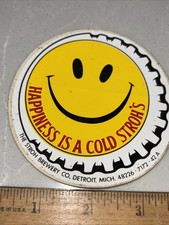 Vintage “HAPPINESS IS A COLD STROH'S