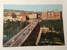 Postcard Casalecchio di Reno Bridge over the Rhine River and panorama (OR503) ^ picture
