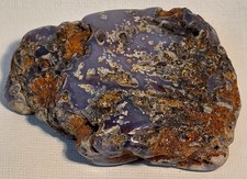 Holley Blue Agate Oregon 96gm Polished Natural Lapidary Gem Specimen picture
