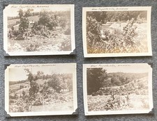 Vtg Photo 1930s - 1940s Near Fayetteville Arkansas River Mountain View Lot Of 4 picture