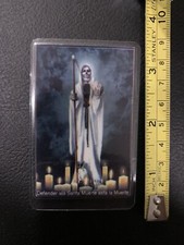 Santa Muerte  Oracion -Holy Death - Prayer Card  - Laminated picture