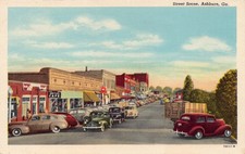 GA~GEORGIA~ASHBURN~STREET SCENE~SMITH'S CAFE~C.1945 picture