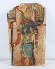 Unique Ancient Egyptian Pharaonic Civilization Of Horus Temple Stella Stela picture