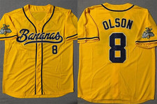 SAVANNAH BANANAS JACKSON OLSON Baseball Jersey For Men CC185 picture