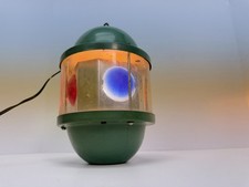 Vintage Mid Century Modern Welcome Revolving Swiss Beacon Disco Light Works picture