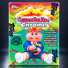 RARE 2022 TOPPS GARBAGE PAIL KIDS CHROME 1986 SERIES 5 SEALED BLASTER BOX 24CT picture