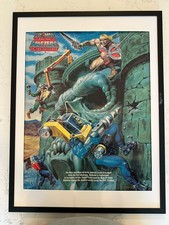 Vintage 1987 Masters of the Universe Magazine Poster Tower Tools by Earl Norem picture