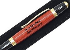 Gift For Apothecary World's Best Apothecary Present Engraved Pen picture
