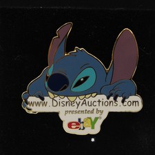 B5 Disney Auctions Pin LE 50 On DA Logo A-Palooza Event GWP Stitch Biting eBay picture