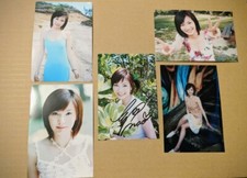 HurricaneBlue Sentai Hurricaneger Nao Nagasawa 4x6 Photos Set of 5 with One Auto picture