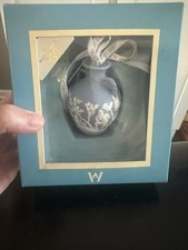 Wedgwood 250th Anniversary Blue Jasperware Portland Vase Christmas Ornament Boxe picture