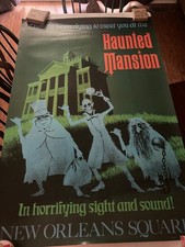 Haunted Mansion ATTRACTION POSTER 36x54